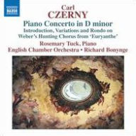 Title: Carl Czerny: Piano Concerto in D minor; Introduction, Variations and Rondo on Weber's Hunting Chorus from 