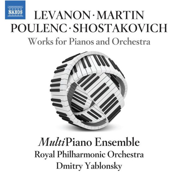 Levanon, Martin, Poulenc, Shostakovich: Works for Pianos & Orchestra