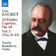 Title: ¿¿mile Sauret: 24 ¿¿tudes Caprices, Op. 64, Vol. 2 (Nos. 8-13), Artist: Nazrin Rashidova