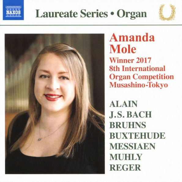 Amanda Mole: Winner 2017 8th Interinational Organ Competition Mushahino-Tokyo