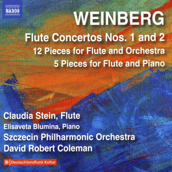 Weinberg: Flute Concertos Nos. 1 & 2; 12 Pieces for Flute and Orchestra; 5 Pieces for Flute and Piano