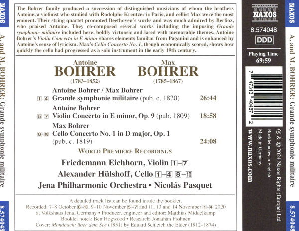 Antoine & Max Bohrer: Grande symphonie militaire