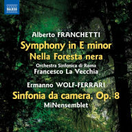 Title: Alberto Franchetti: Symphony in E minor; Nella Foresta Nera; Wolf-Ferrari: Sinfonia da camera, Op. 8, Artist: Orchestra Sinfonica di Roma