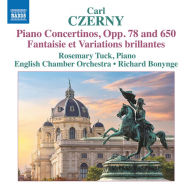 Title: Carl Czerny: Piano Concertinos Opp. 78 and 650; Fantaisie et Variations brillantes, Artist: Rosemary Tuck