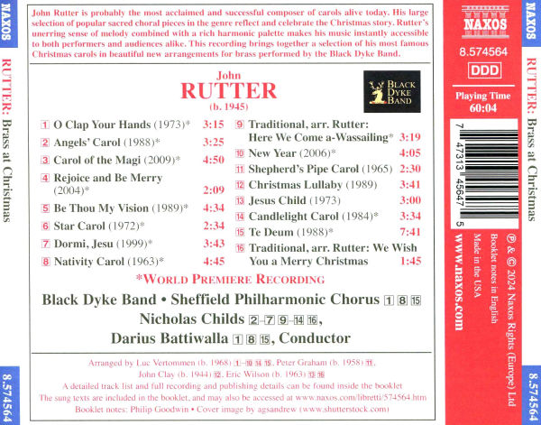John Rutter: Brass at Christmas