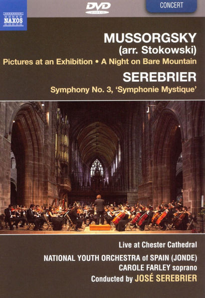 Mussorgsky: Pictures at an Exhibition; A Night on Bare Mountain; Serebrier: Symphony No. 3 [DVD Video]