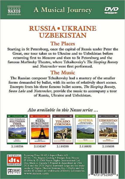 A Musical Journey: Russia/Ukraine/Uzbekistan - Tchaikovsky