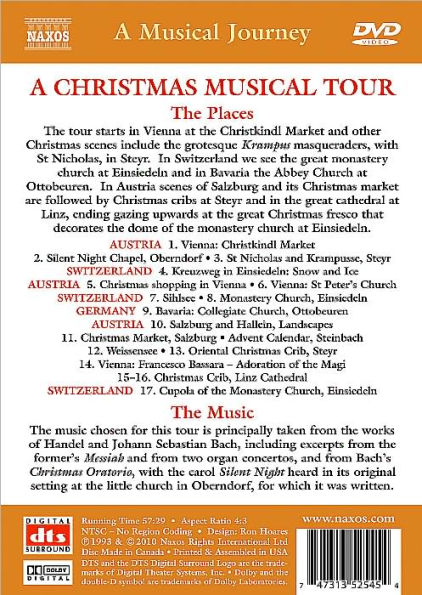 A Musical Journey: Austria/Switzerland/Germany - A Christmas Musical Tour