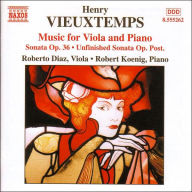 Title: Henry Vieuxtemps: Music for Viola and Piano, Artist: Roberto Diaz