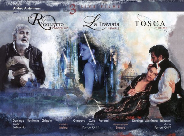 Verdi: Rigoletto in Mantua/La Traviata in Paris/Tosca in Rome [4 Discs]