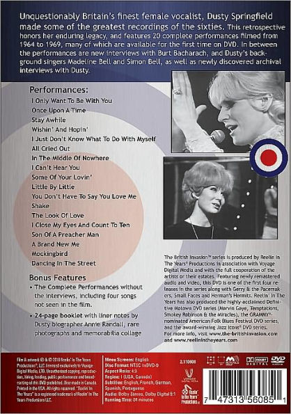 British Invasion: Dusty Springfield - Once Upon a Time, 1964-1969