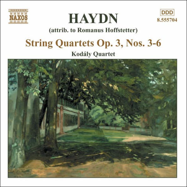 Haydn: String Quartet, Op. 3, Nos 3-6