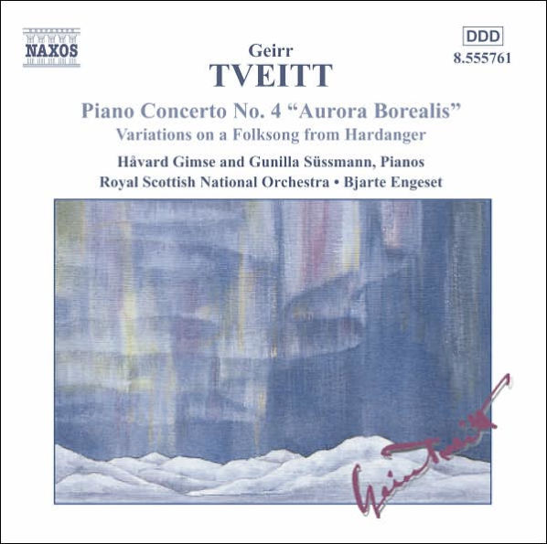 Geirr Tveitt: Piano Concerto No. 4; Variations on a Folksong from Hardanger