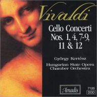 Title: Vivaldi: Cello Concerti Nos. 1, 4, 7-9, 11 & 12, Artist: Vivaldi / Kertesz / Hungarian State Opera Co