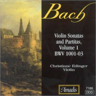 Title: Bach: Violin Sonatas and Partitas, BWV 1001-03, Vol. 1, Artist: Bach / Edlinger