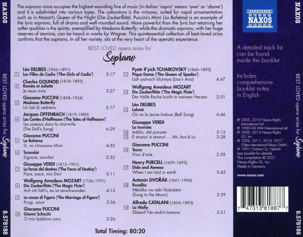 Spectacular Soprano: Best Loved Opera Arias