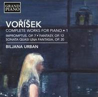 Jan Vaclav Vorisek: Piano Works, Vol. 1