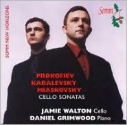 Title: Prokofiev, Kabalevsky, Miaskovsky: Cello Sonatas, Artist: Jamie Walton