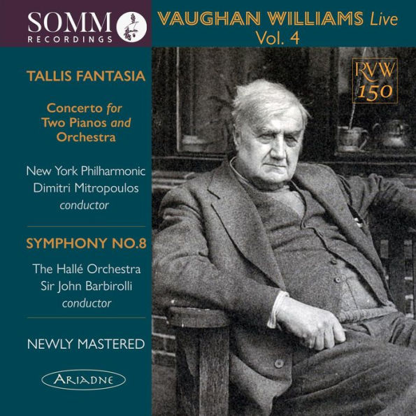 Vaughan Williams Live, Vol. 4: Tallis Fantasia, Symphony No. 8