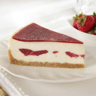 Title: Strawberry Cream Cheesecake