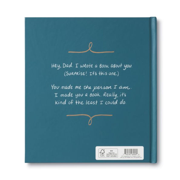 Dad, I Wrote a Book About You, Guided Journal