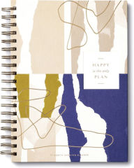 Title: Happy is the Only Plan - 17-Month Undated Planner