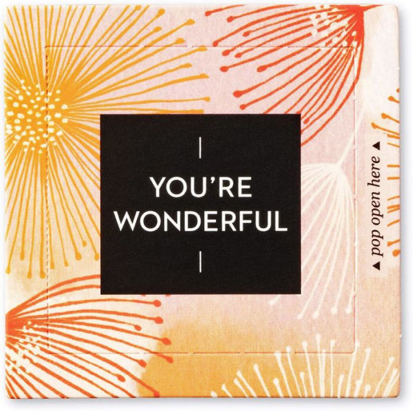 ThoughtFulls Pop-Open Cards You're Wonderful
