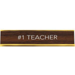 Alternative view 1 of #1 Teacher Desk Sign