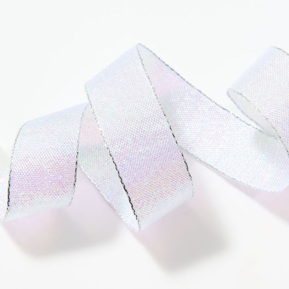 White Himalaya Ribbon 1" 10YD