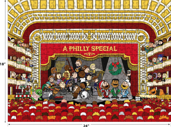 A Philly Special Christmas Special Puzzle with 7-inch Vinyl Single