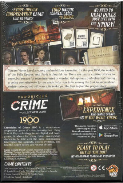 Chronicles of Crime 1900 Strategy Game