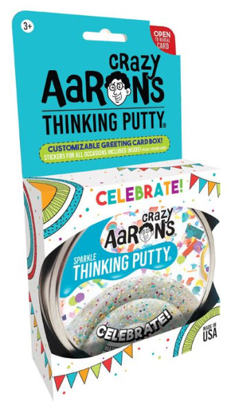 Crazy Aaron's Thinking Putty -Celebrate!