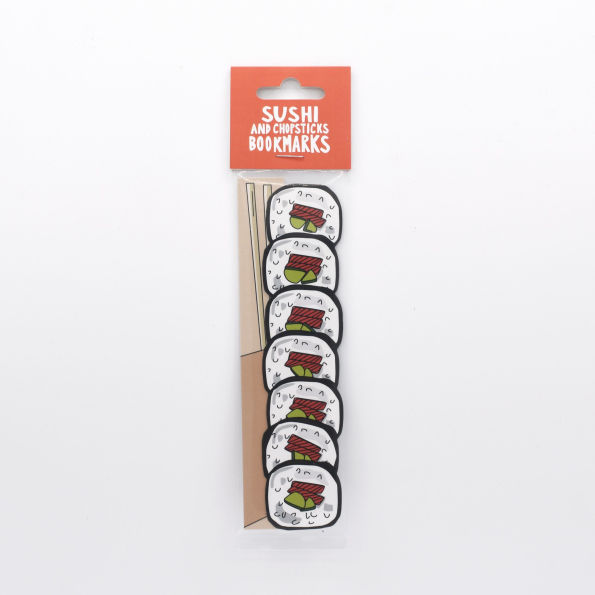 Sushi and Chopsticks Bookmarks