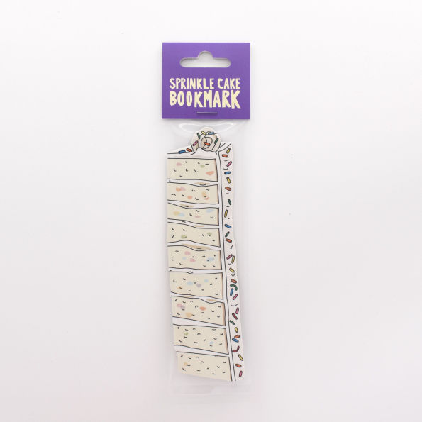 Sprinkle Cake Slice Bookmar