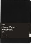 Alternative view 1 of Karst Stone Paper A5 Softcover Notebook - Black (Lined)