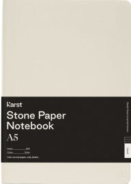 Title: Karst Stone Paper A5 Softcover Notebook - Stone (Lined)