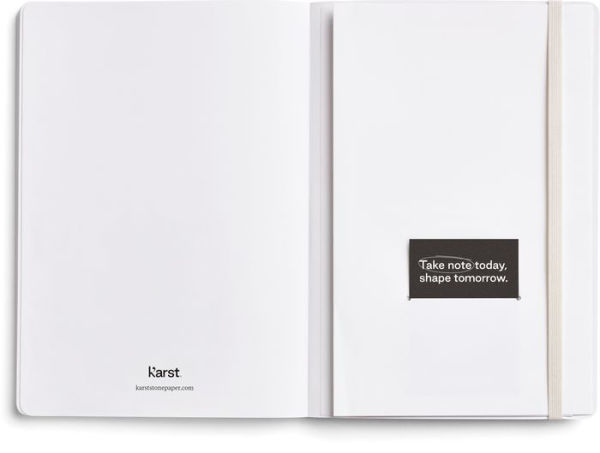 Karst Stone Paper A5 Softcover Notebook - Stone (Lined)