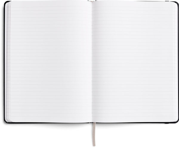 Karst Stone Paper A5 Hardcover Notebook - Boltblue