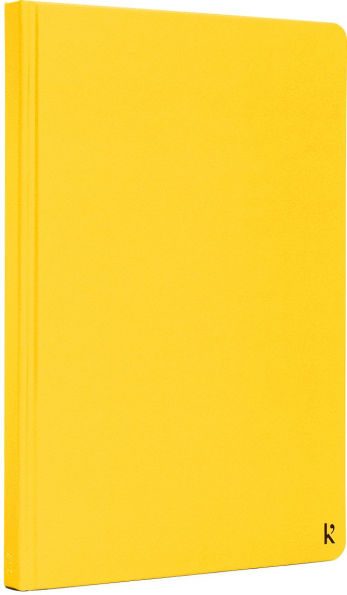 Karst Stone Paper A5 Hardcover Notebook - Lemon (Lined)