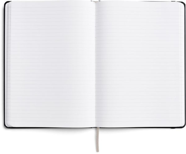 Karst Stone Paper A5 Hardcover Notebook - Navy (Lined)