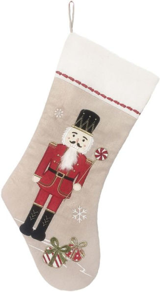 Nutcracker Stocking - Red