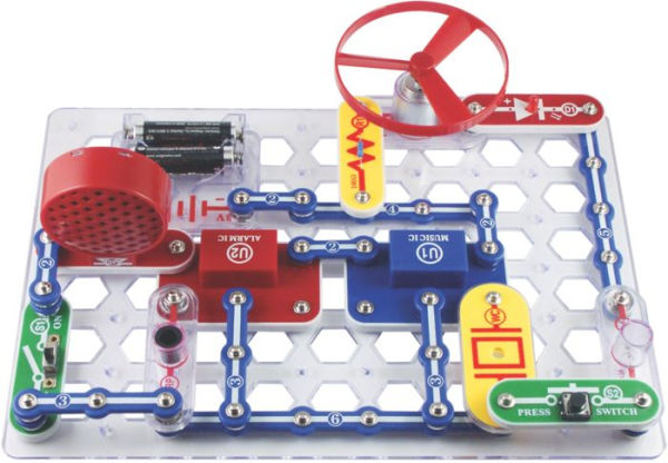  Snap Circuits 3D Illumination Electronics Exploration Kit, Over 150 STEM Projects, Full Color Project Manual, 50 Parts