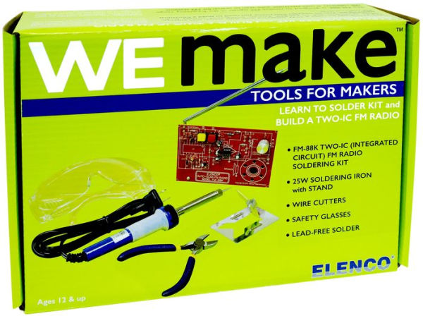 WEmake FM Radio Soldering Kit with Tools