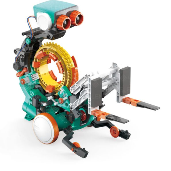 Teach Tech Mech-5 Programable Mechanical Robot Coding Kit STEM Educational Toys for Kids Age 10+