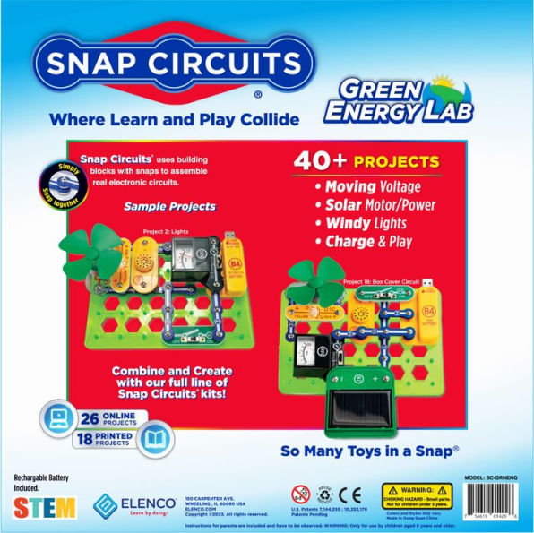 Snap Circuits Green Energy Lab