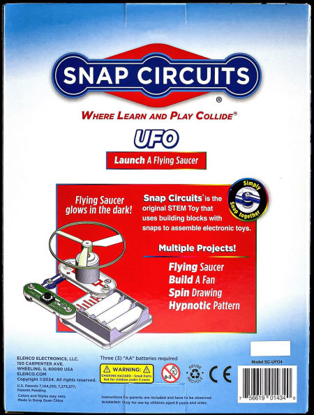 Snap Circuits UFO Flying Saucer
