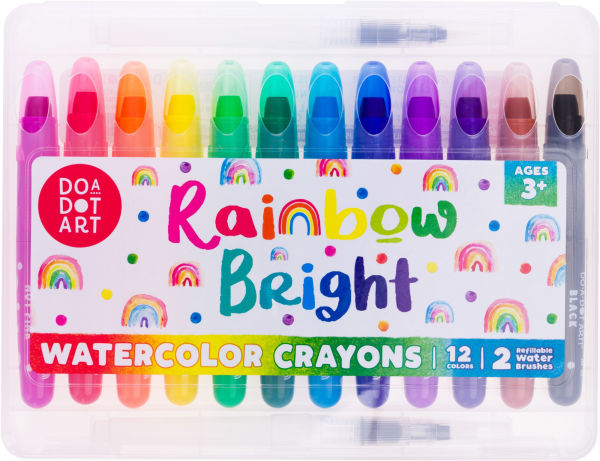 Do-A-Dot Art! Rainbow Bright Watercolor Crayons