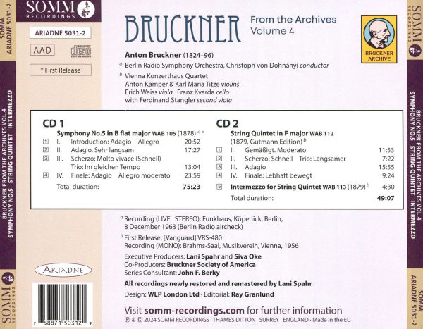Bruckner from the Archives, Vol. 4