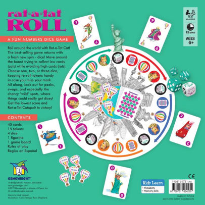 Rat A Tat Roll By Gamewright Barnes Noble