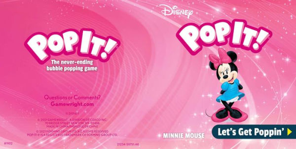 Disney Pop It Minnie Mouse